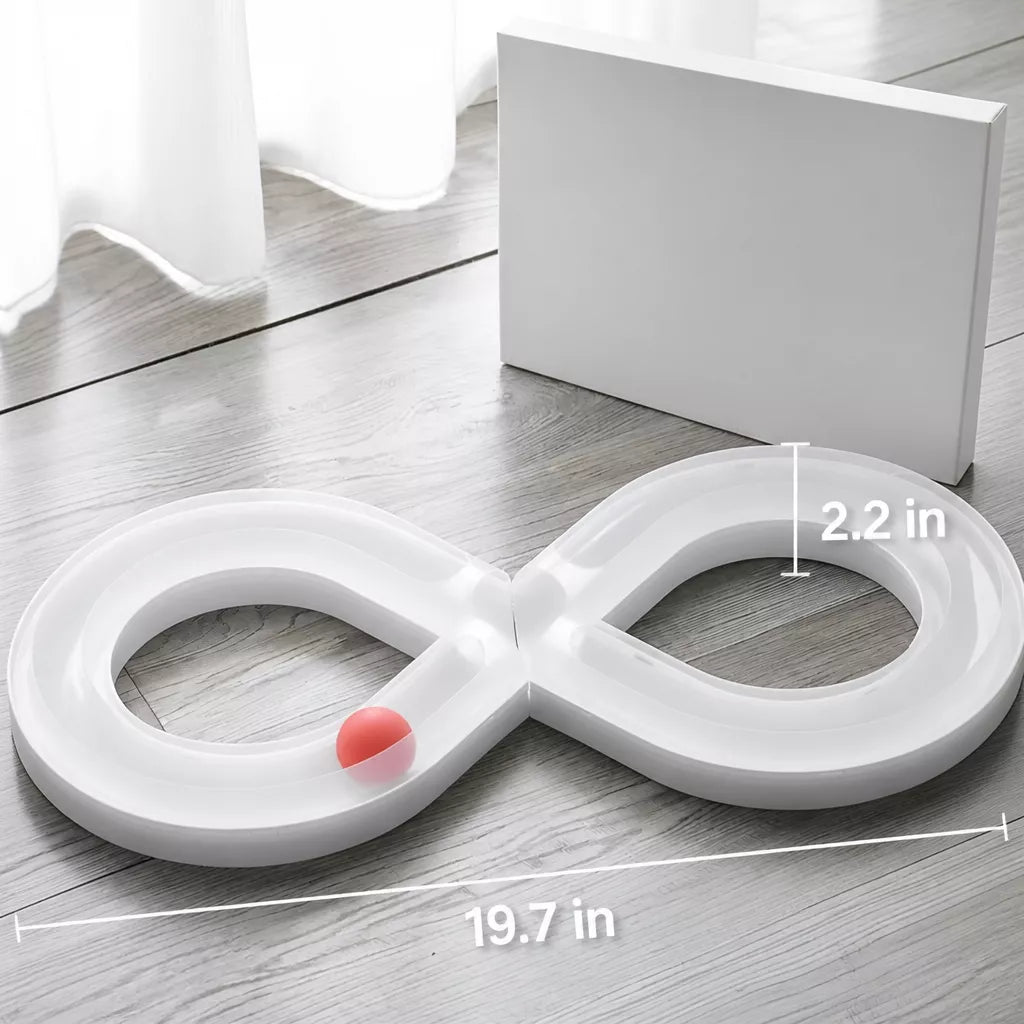 Interactive Cat Ball Track Toy