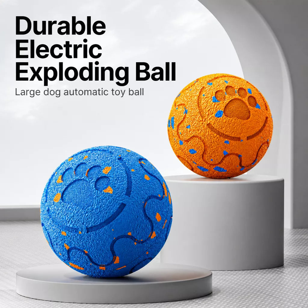 Electric Dog Toy Ball – Bouncing, Rotating & Remote-Controlled Versions
