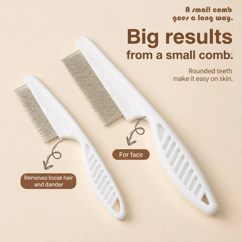 Plastic Flea Comb for Dogs and Cats