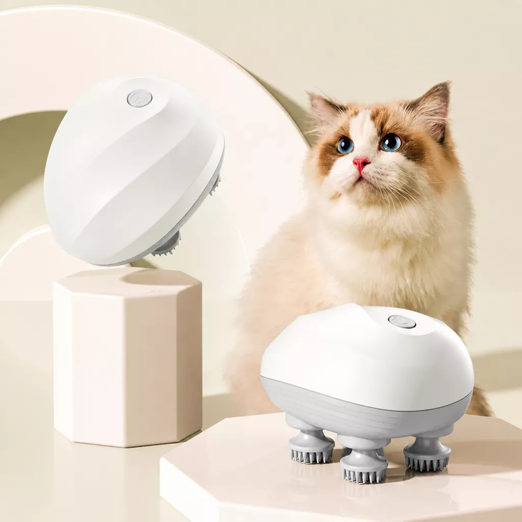 Low-Noise Electric Cat Chin Massager