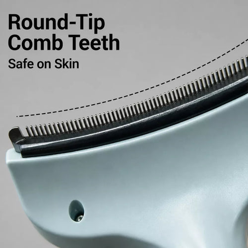 Blade-Free Undercoat Grooming Comb for Cats and Dogs
