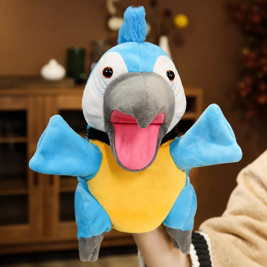 Plush Animal Hand Puppets for Pretend Play
