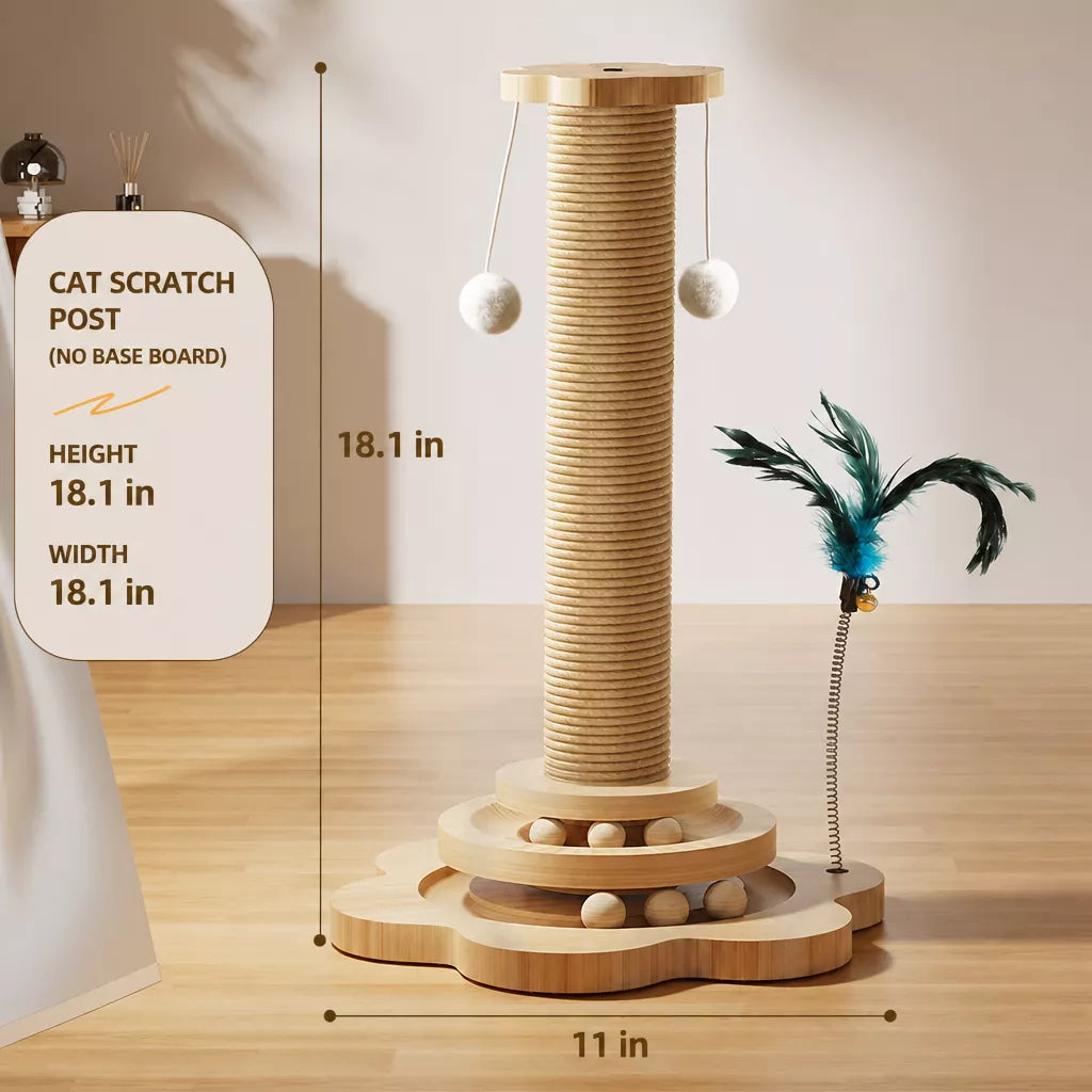5-in-1 Cat Scratcher Turntable