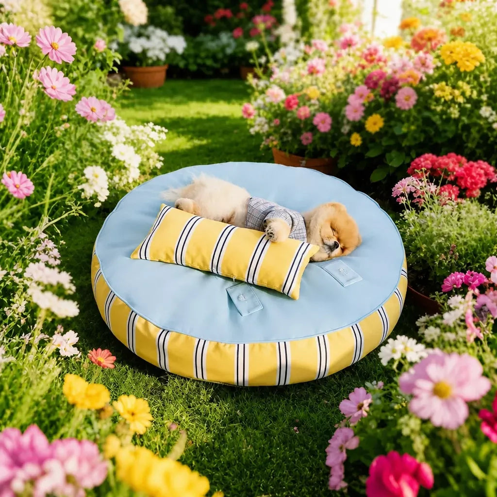Washable Polyester Pet Bed Mat for Dogs and Cats