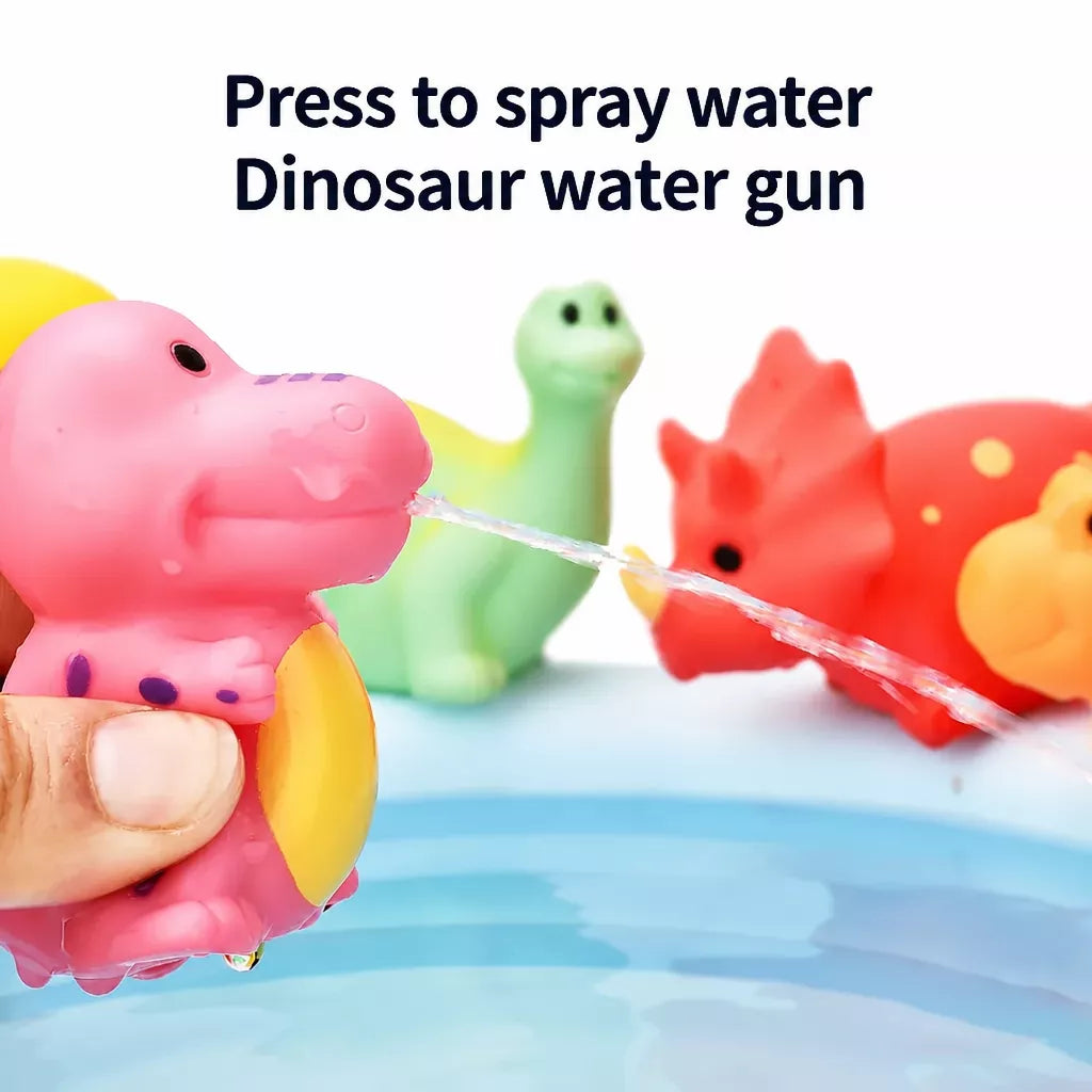 Soft Rubber Animal Bath Toys with Water Sprayers