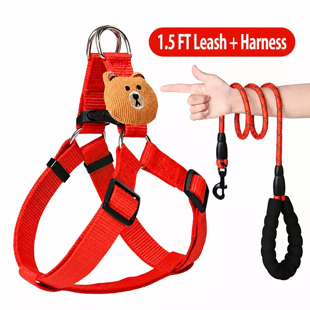 Adjustable Nylon Dog Vest Harness