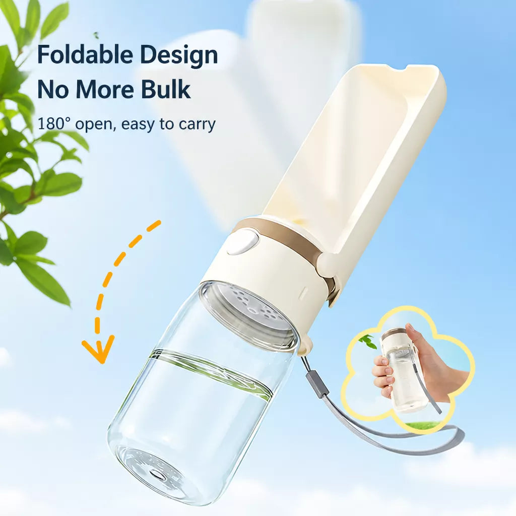 Portable Dog Water Bottle for Walks and Travel