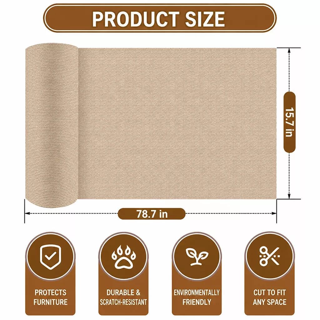 Wall-Mount Cat Scratching Mat