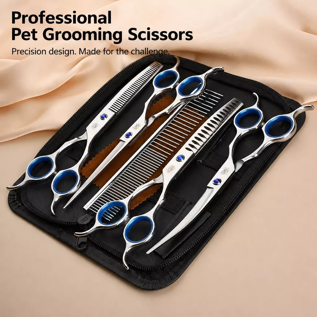 Pet Grooming Shears Set