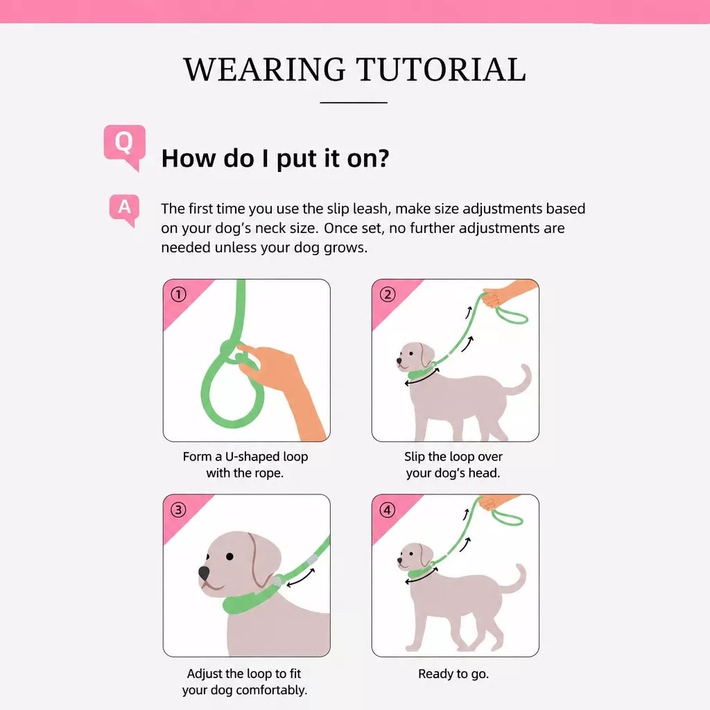 Dog Rope Leash