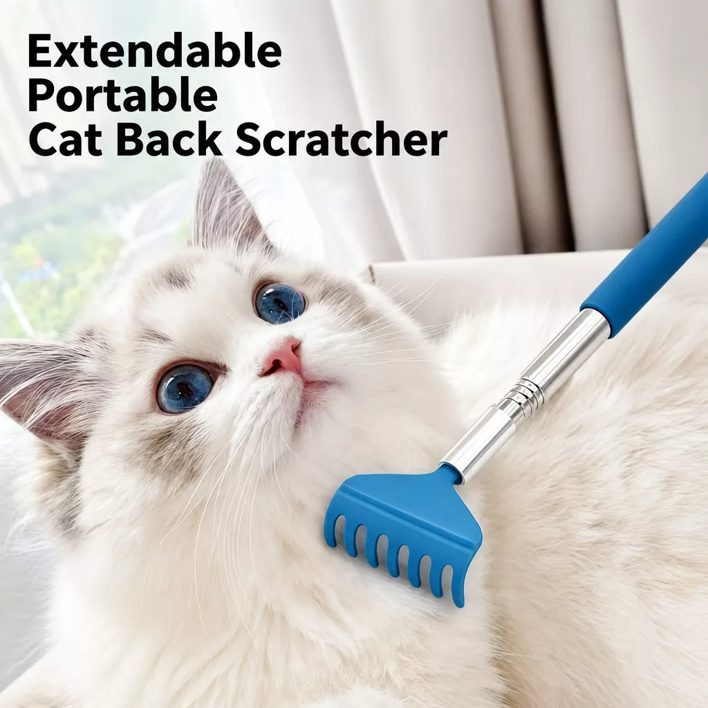 Extendable Pet Scratcher Wand