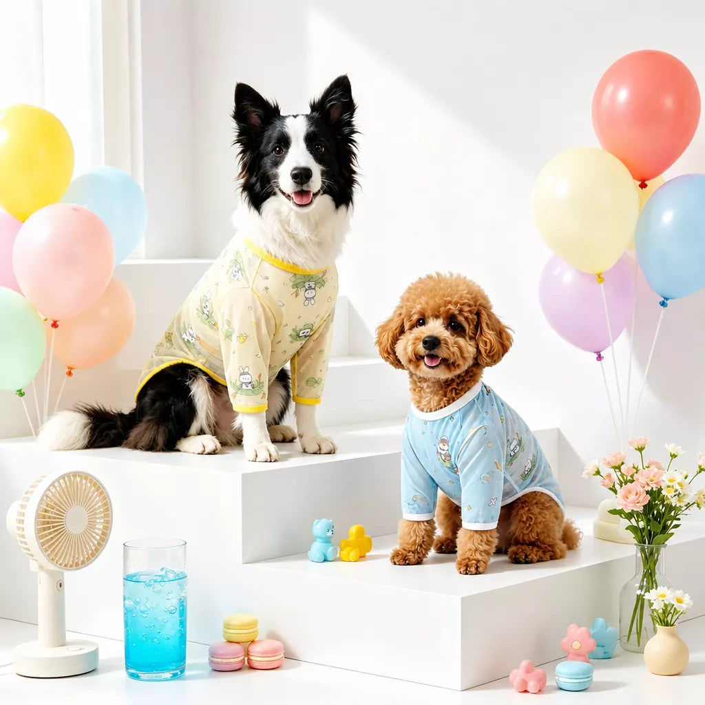 Lightweight Four-Leg Dog Shirt for Summer