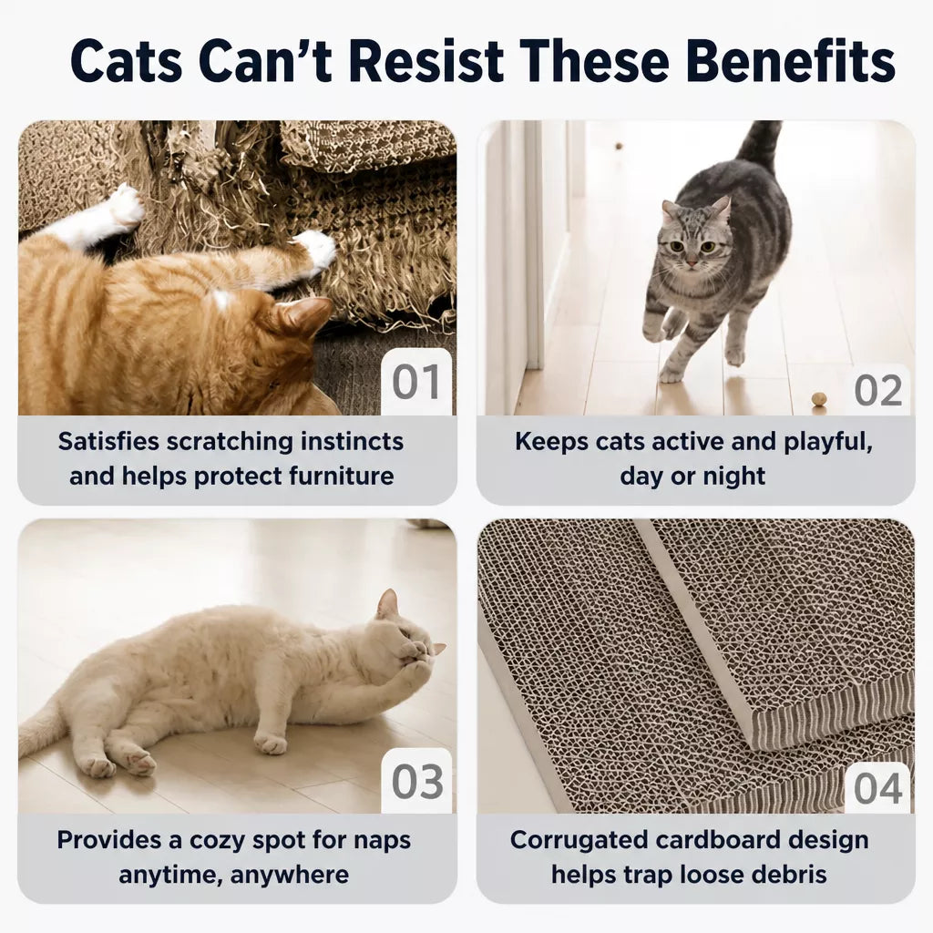 Kraft Paper Cat Scratcher Lounge