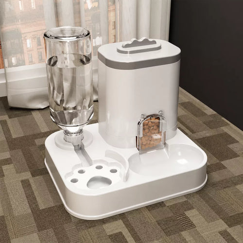 Automatic Pet Feeder and Water Bowl for Cats & Dogs