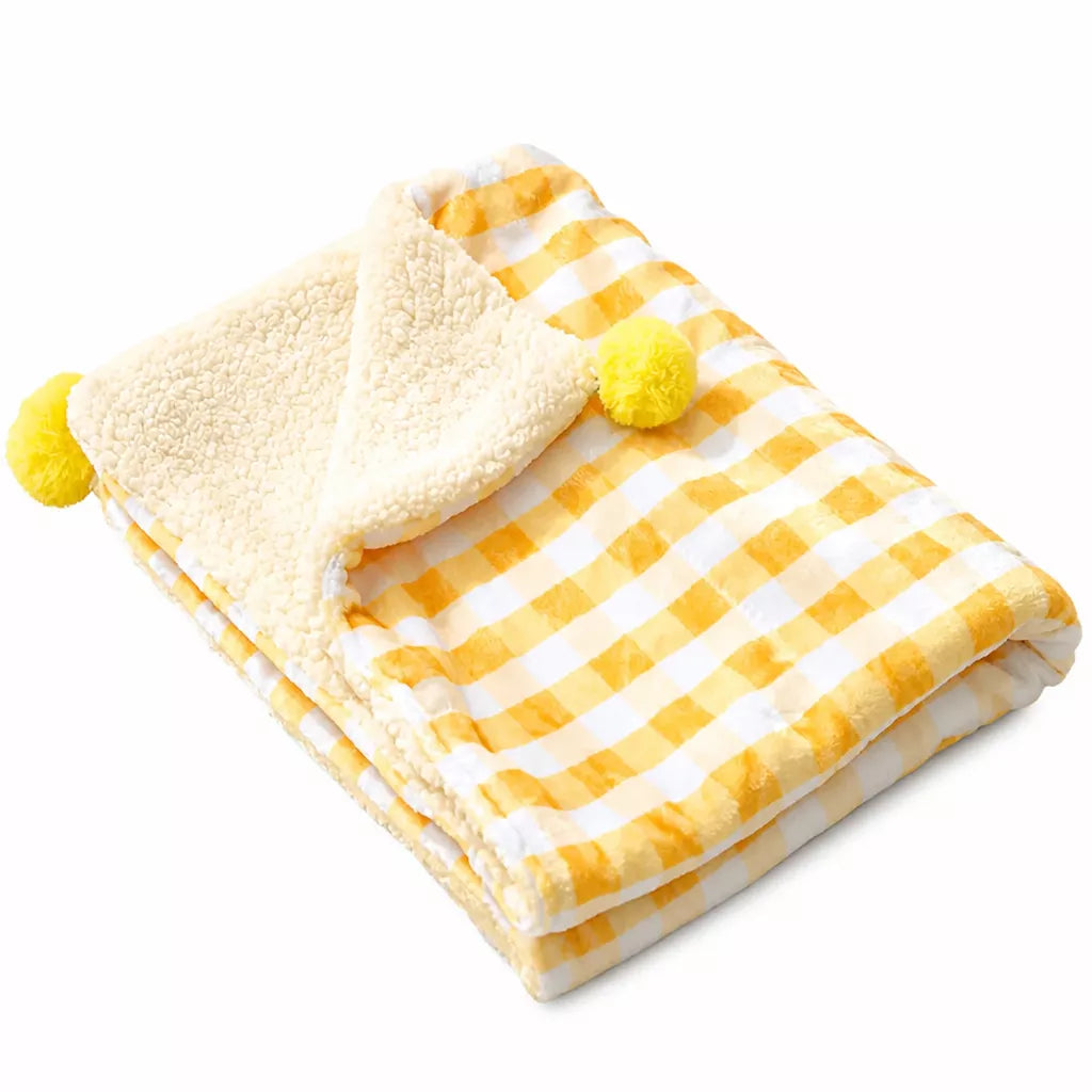 Cotton-Linen Pet Bed Mat and Blanket for Cats and Dogs