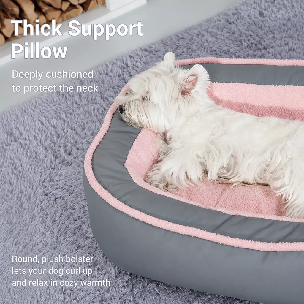 Thick Removable-Washable Pet Bed for Cats and Dogs