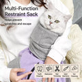 Pet Grooming Restraint Bag for Cats and Small Dogs