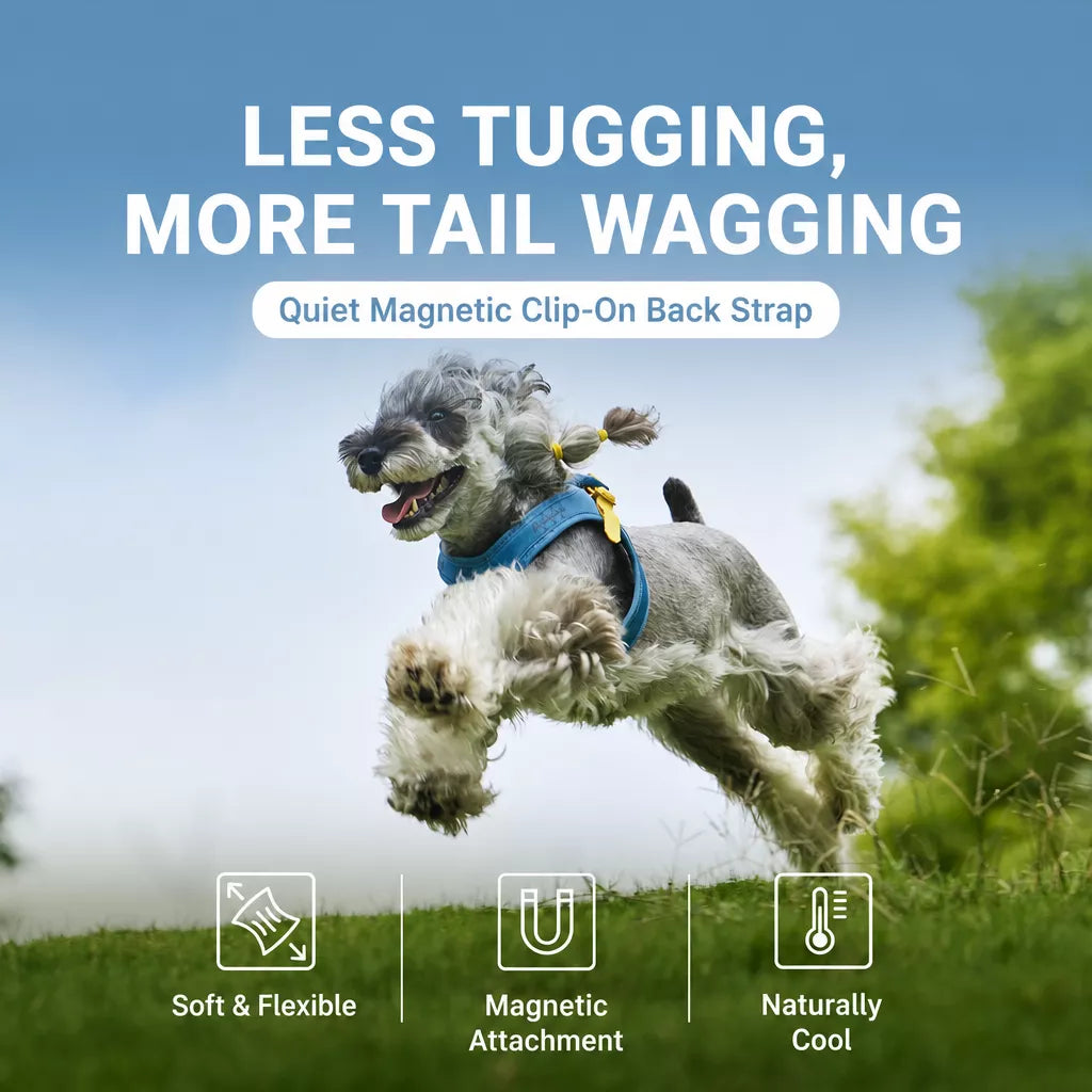 Adjustable Nylon Vest Harness for Small Dogs