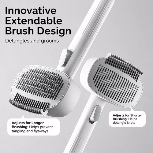 2-in-1 Deshedding & Detangling Comb for Cats and Dogs
