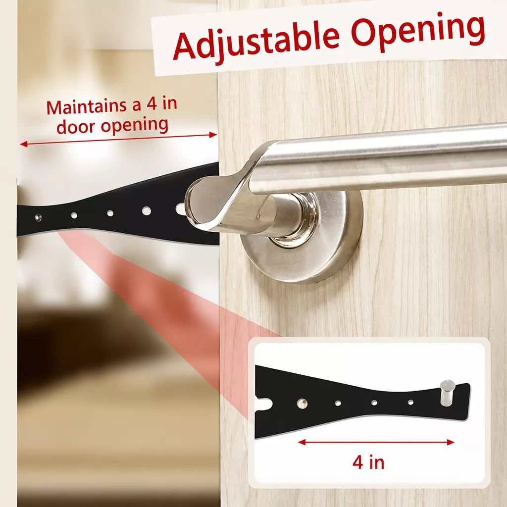 No-Drill Pet Door Holder for Cats and Dogs