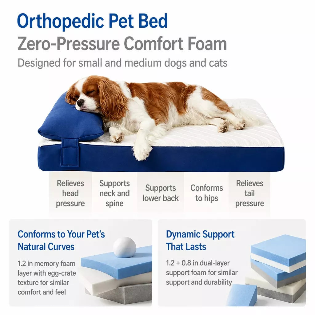 Memory Foam Pet Bed
