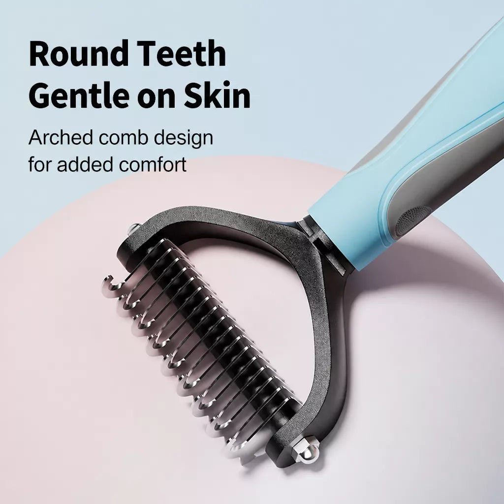 Double-Sided Pet Detangling & Thinning Comb