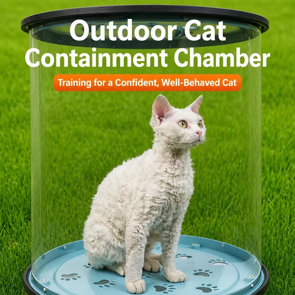 Transparent Rolling Cat Carrier