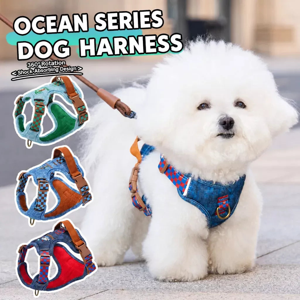 Adjustable Polyester Dog Harness
