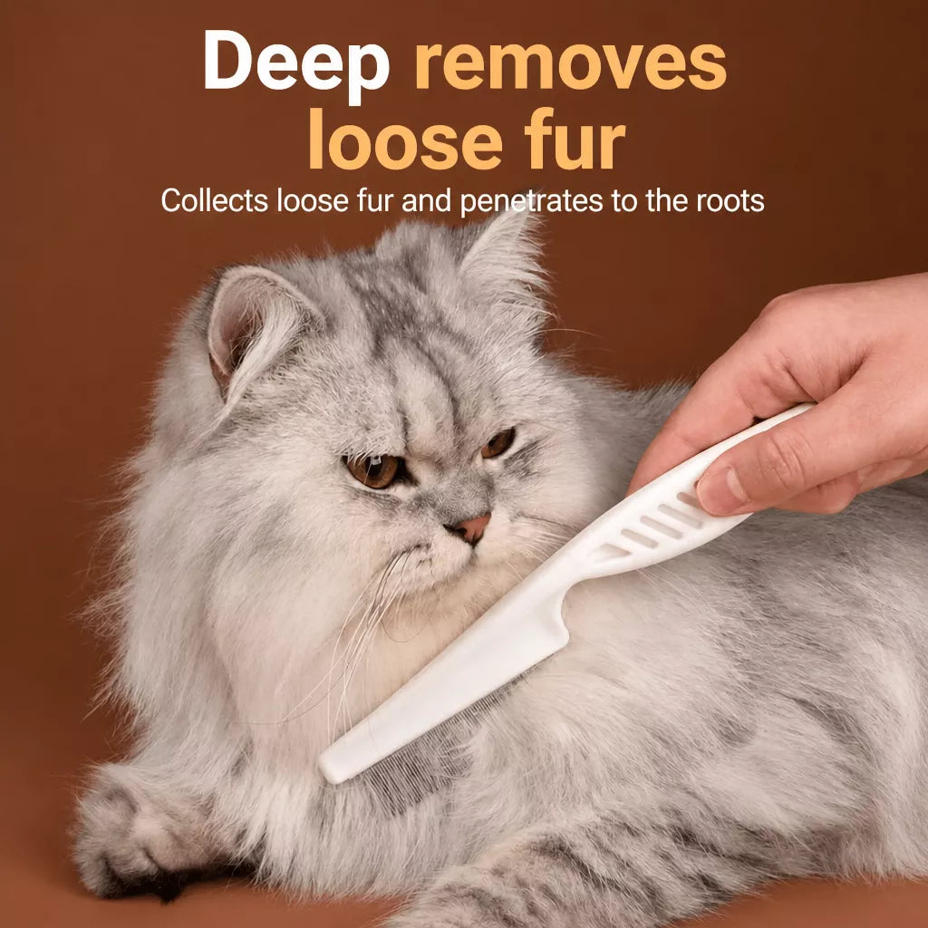 Plastic Flea Comb for Dogs and Cats