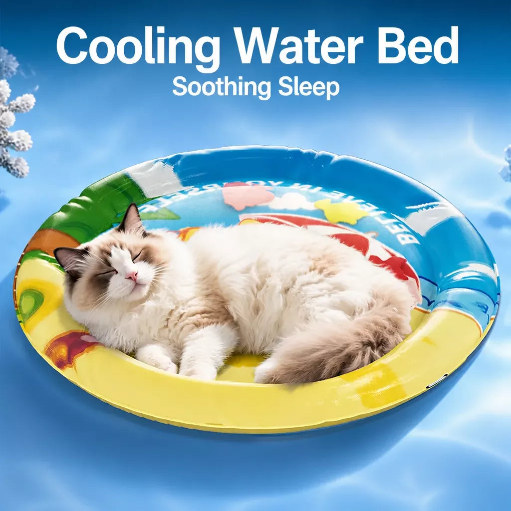 Water-Filled Pet Bed Mat