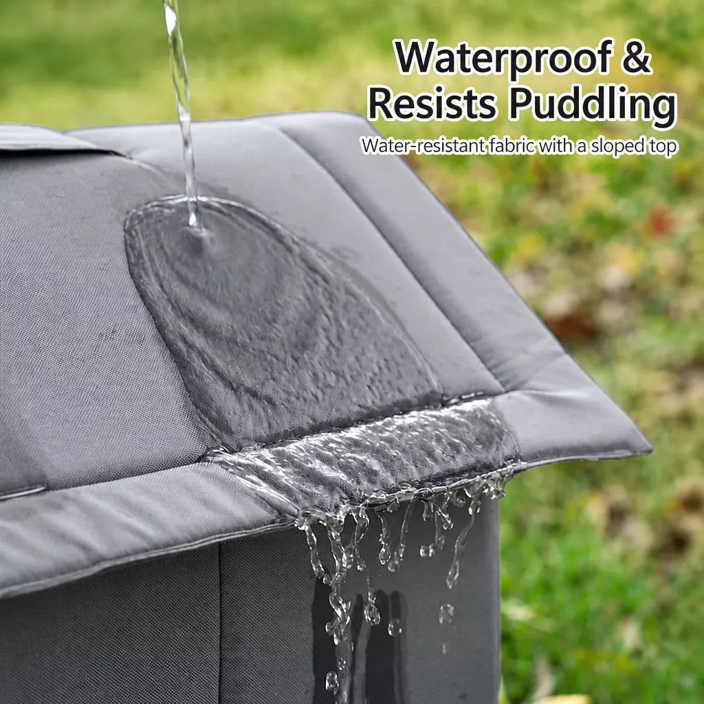 Outdoor Enclosed Pet Shelter for Cats and Dogs