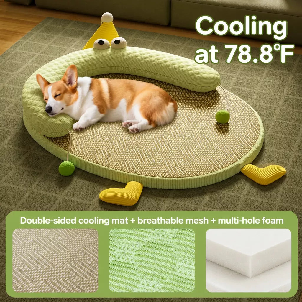 Pet Cooling Mat for Cats and Dogs – Warm-Weather Sleep Pad