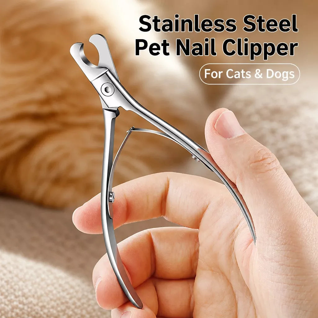 Stainless Steel Cat Nail Clippers