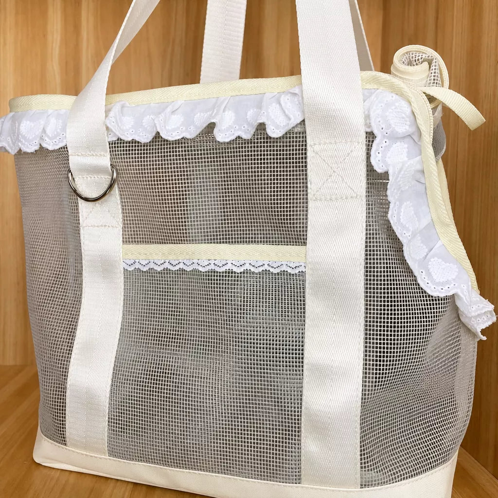 Mesh Crossbody Pet Carrier