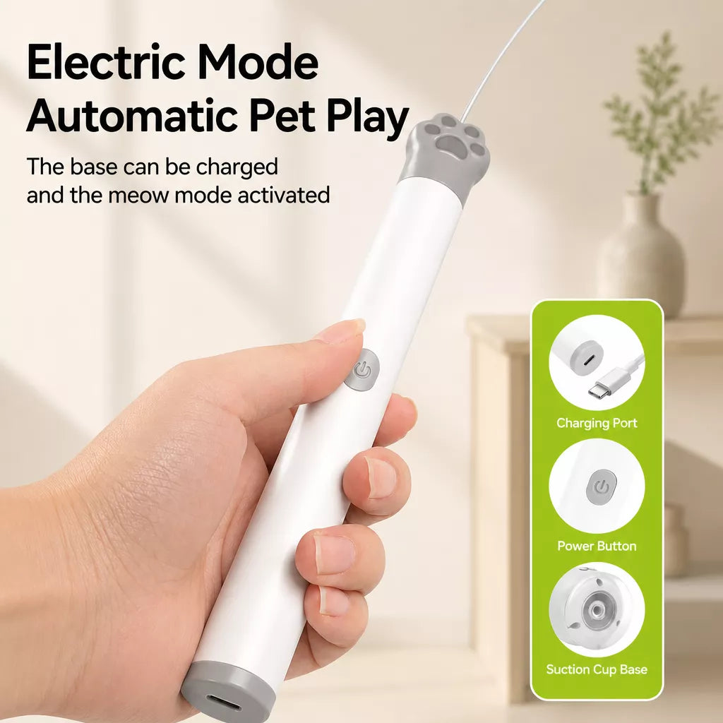 Interactive Electric Teaser Toy for Cats