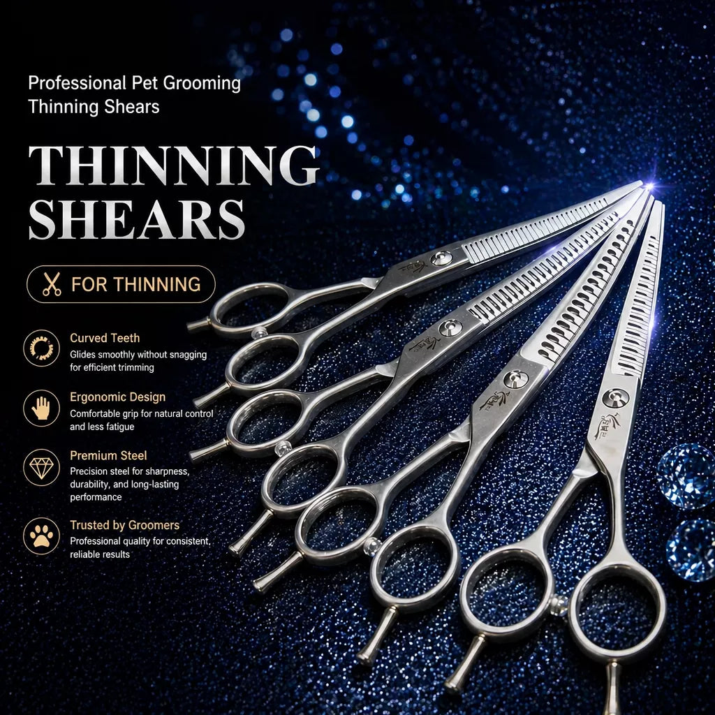 Stainless Steel Pet Grooming Shears