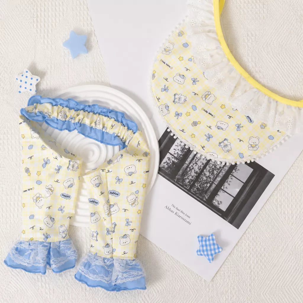 Dog Bib with Elbow Sleeves for Medium and Large Dogs