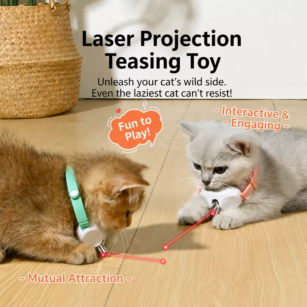 Rechargeable Cat Laser Toy for Interactive Play