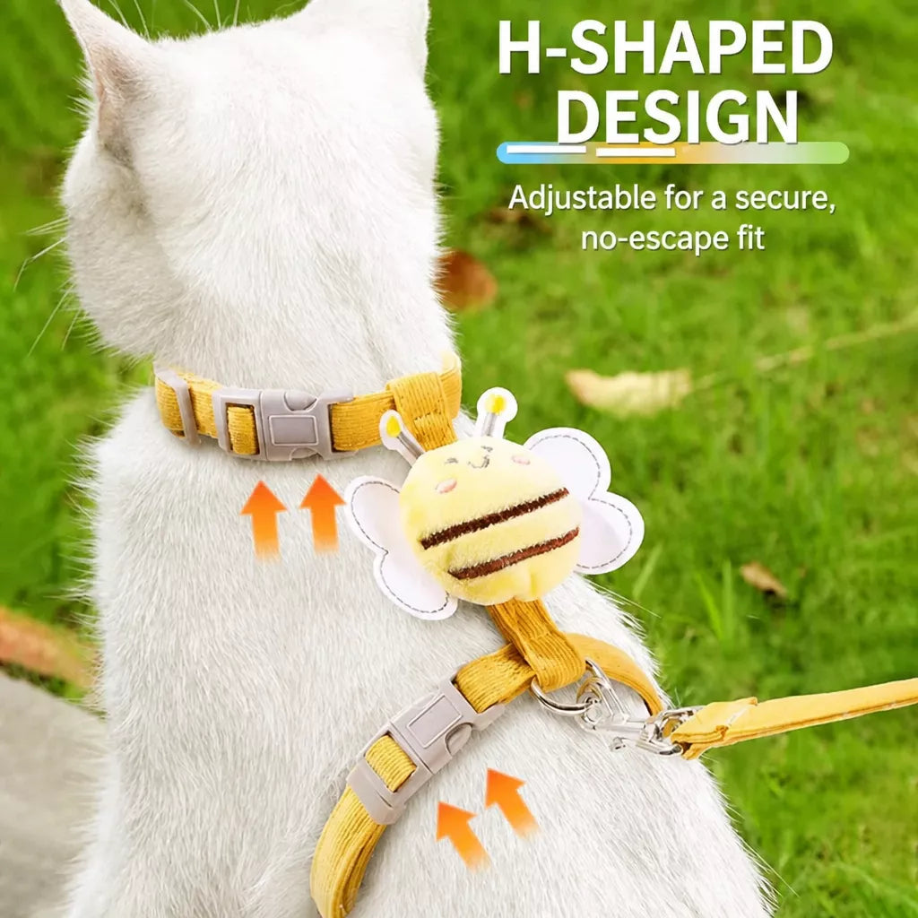 Nylon Cat Harness with Leash