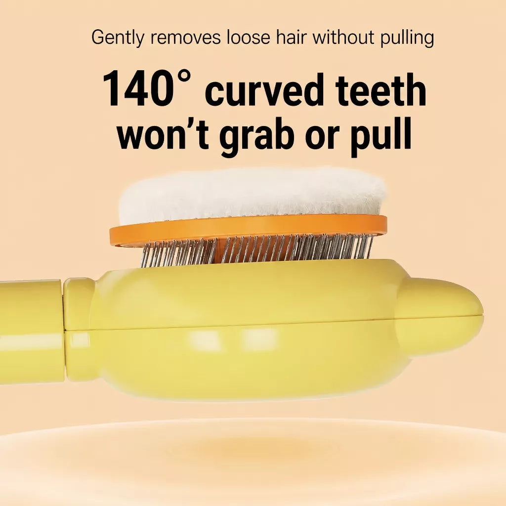 Cat & Dog Pin Brush for Loose Fur