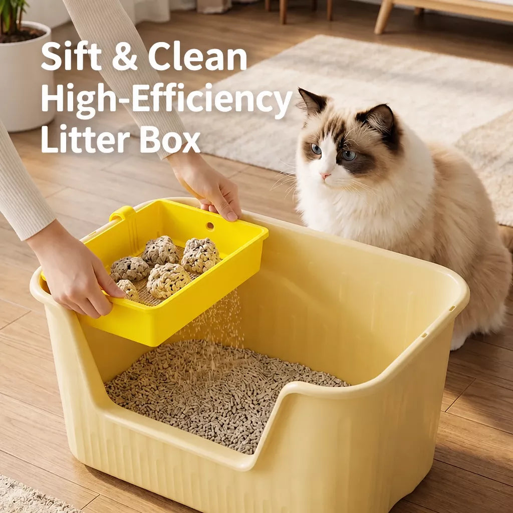 Cat Litter Sifter and Scoop