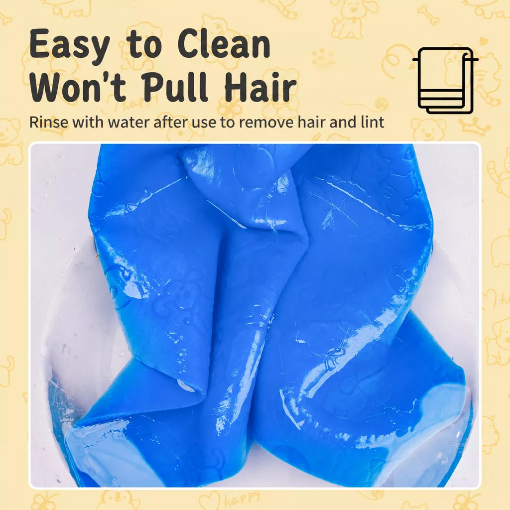 Absorbent Suede Pet Drying Towel for Dogs and Cats