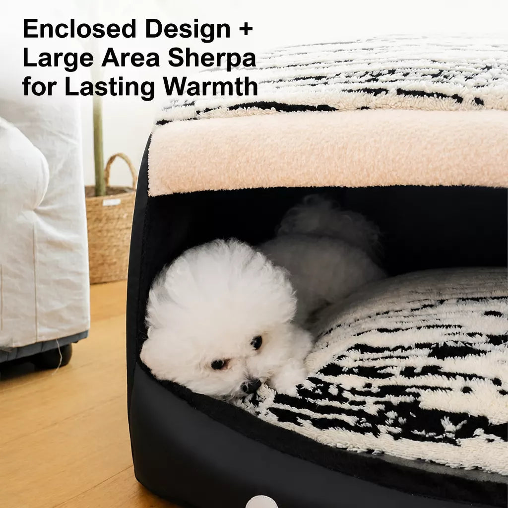 Pet Tent Bed with Removable Washable Mat