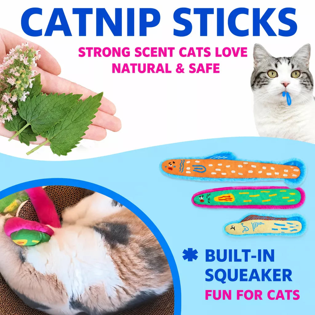 Fish Crinkle Cat Toy
