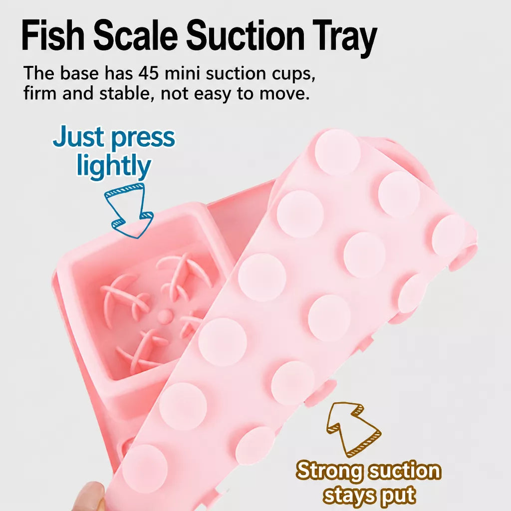 Silicone Slow Feeder Lick Mat for Dogs and Cats