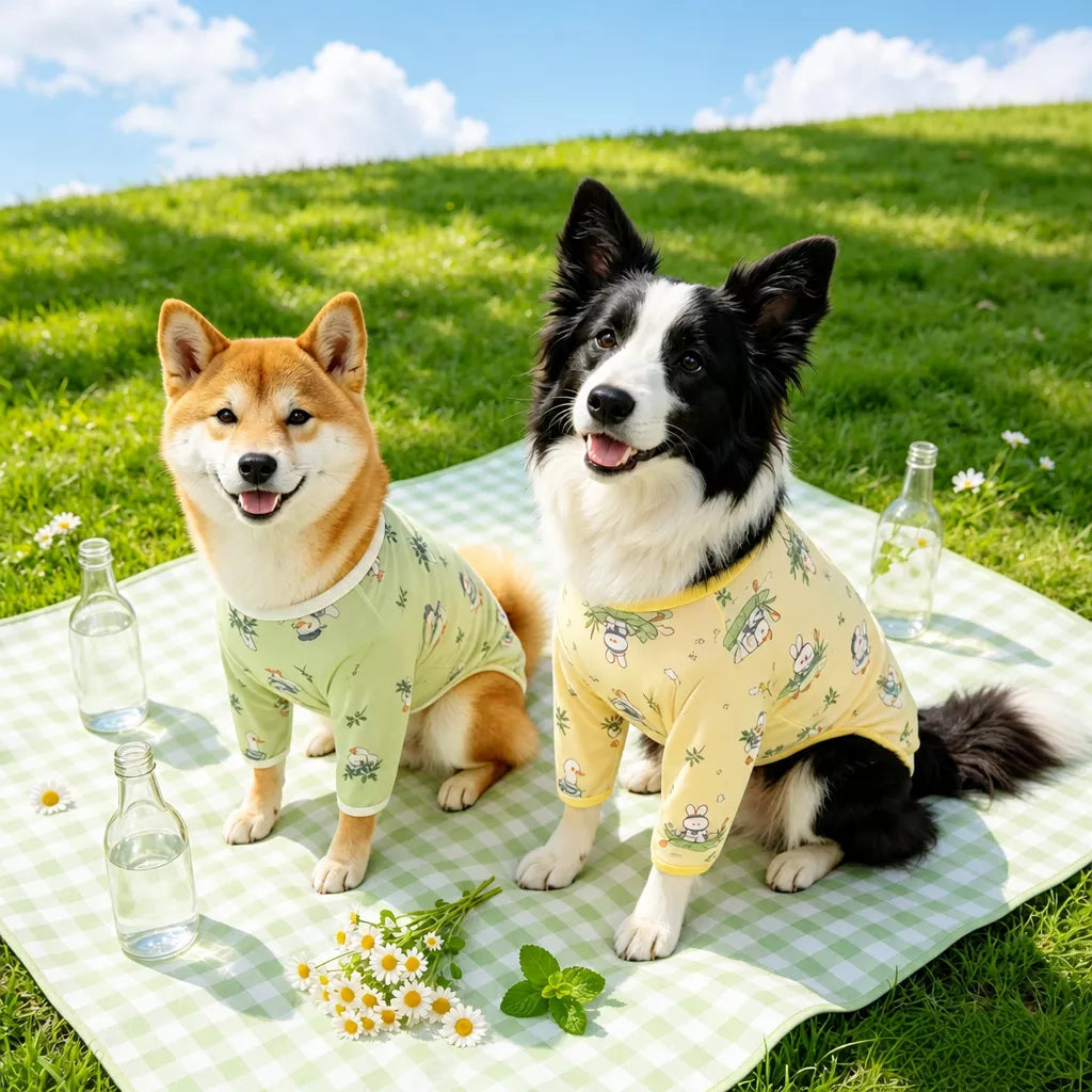 Lightweight Four-Leg Dog Shirt for Summer
