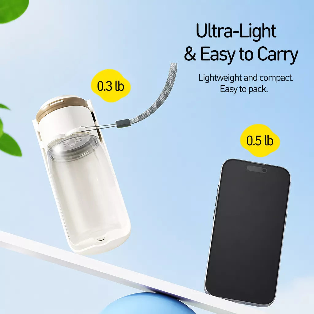 Portable Dog Water Bottle for Walks and Travel