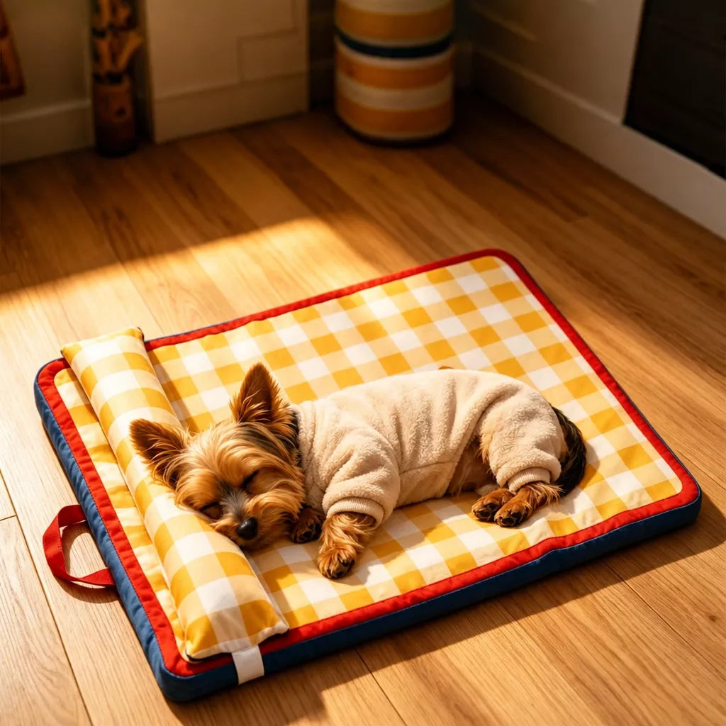 Non-Slip Water-Resistant Pet Bed Mat for Dogs and Cats