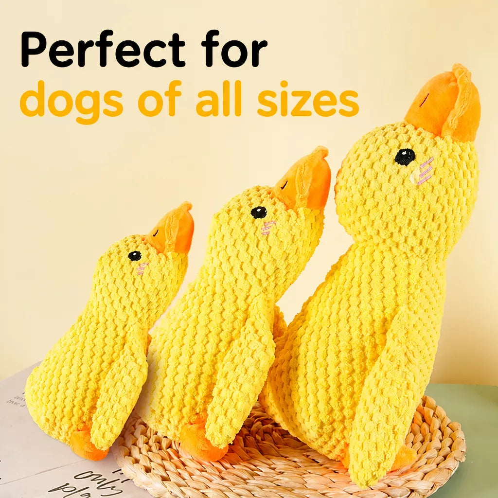 Plush Squeaky Pet Toy for Dogs and Cats – Assorted Animal Designs