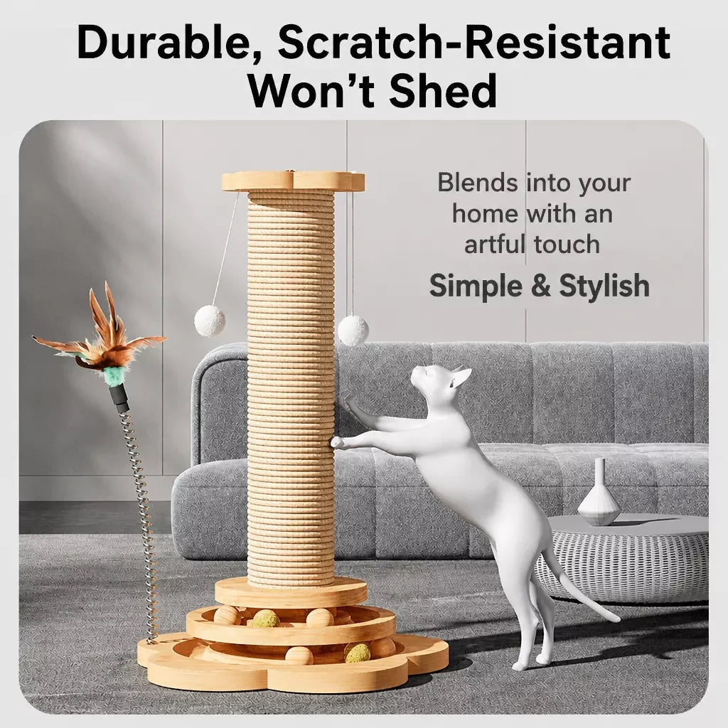5-in-1 Cat Scratcher Turntable